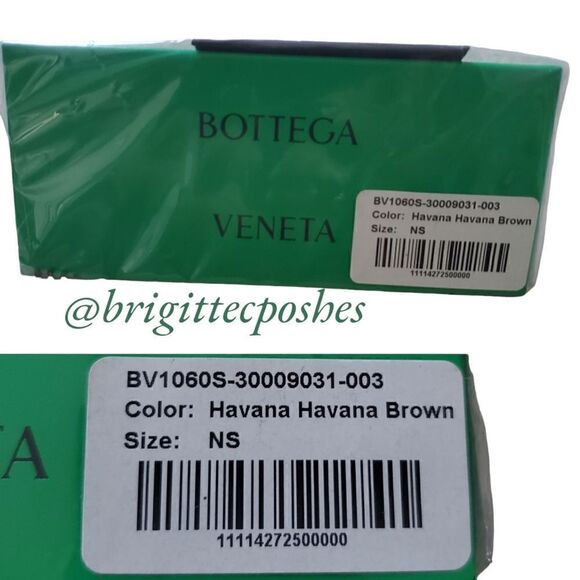 BOTTEGA VENETA Unisex BV1060S 57mm Sunglasses - Picture 9 of 9